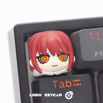 Chainsaw Man Marchma Personality Anime Mechanical Keyboard Gift Keycap