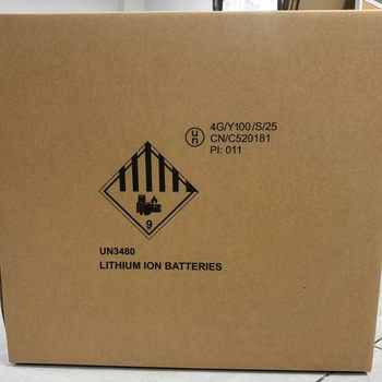 Dangerous Goods Carton Lithium Battery Carton Free Handling Performance Sheet Customs Certification Factory