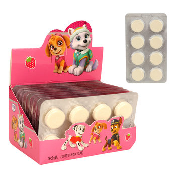 Tianzi Wangwang Team Milk Tablets Candy 16Gx10 Tablets Boxed Children's Snacks