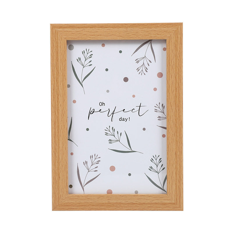 Photo Frame Table Wall Hanging Universal Wooden Photo Frame 5 Inch 6 Inch 7 Inch 8 Inch A4 Photo Frame Glass Photo Frame MDF Photo Frame