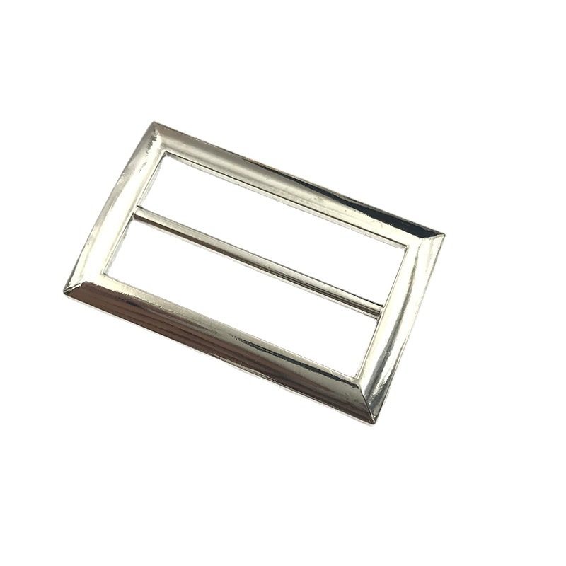 In stock zinc alloy three-gear buckle solid metal Japanese buckle coat vest buckle connecting buckle drill buckle