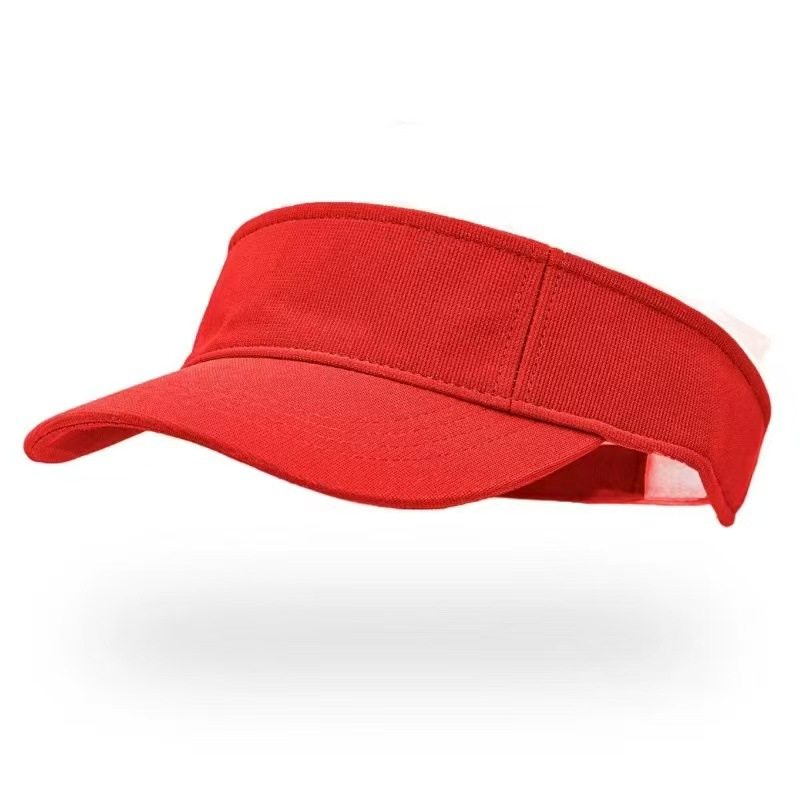 纯棉空顶帽印logo无顶帽印字遮阳帽旅游户外运动活动志愿者亲子帽