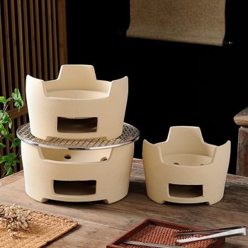 Tea Cooking Carbon Baking Oven Old Style Clay Carbon Stove Smokeless Indoor Full Set Barbecue Oven Household Carbon Baking Outdoor Pottery Oven