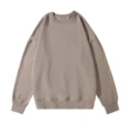 380G round neck-mocha gray