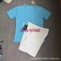 Nk blue suit and white pants