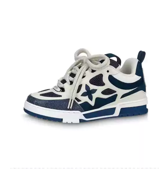 Foreign Trade European Station Lujia New Crystal Inlaid Sports Shoes Casual Shoes Skateboard Shoes Men's Shoes Lujia