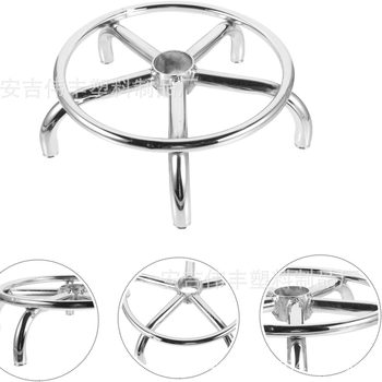 Supply Bar Chair Electroplated Ha-ha Foot Computer Chair Iron Pipe Five-star Foot Small Swivel Chair Five-claw Swivel Chair Accessories