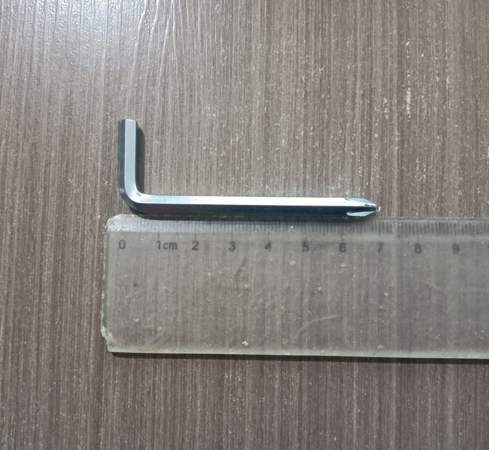 厂家批发L型 带十字内六角扳手  自行车婴儿车安装手动扳手可定制