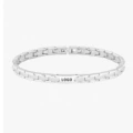 Steel color 21cm narrow fit women's watch