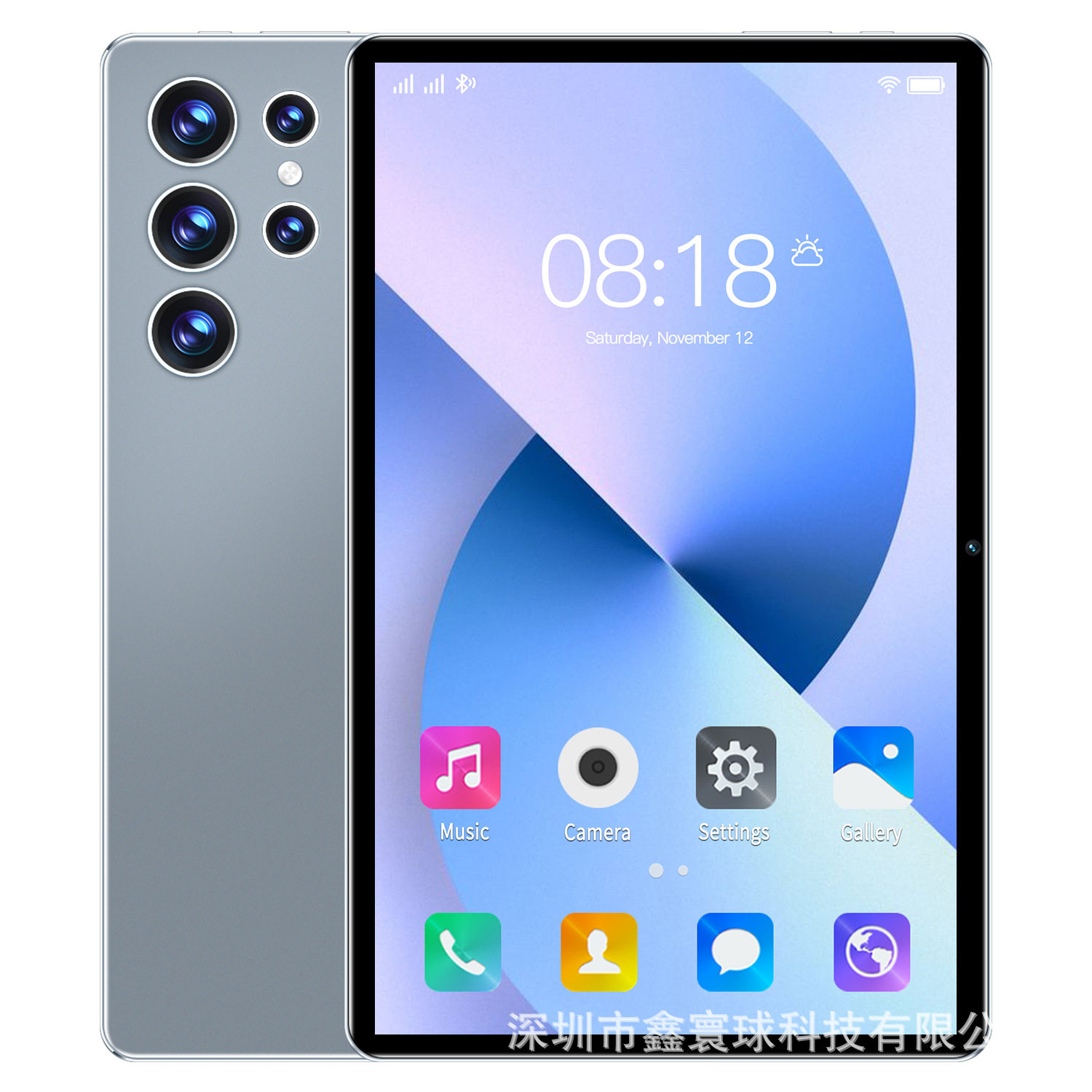 2023跨境10.1寸平板电脑全面屏安卓十核智能4G全网通源头厂家直销