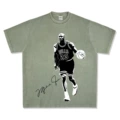 Wash water Army Green short sleeve