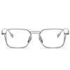 Handmade Myopia Pure Titanium Glasses Frame DLX125 Same Style Big Face Retro Full Frame Polygon Height Number Glasses Frame