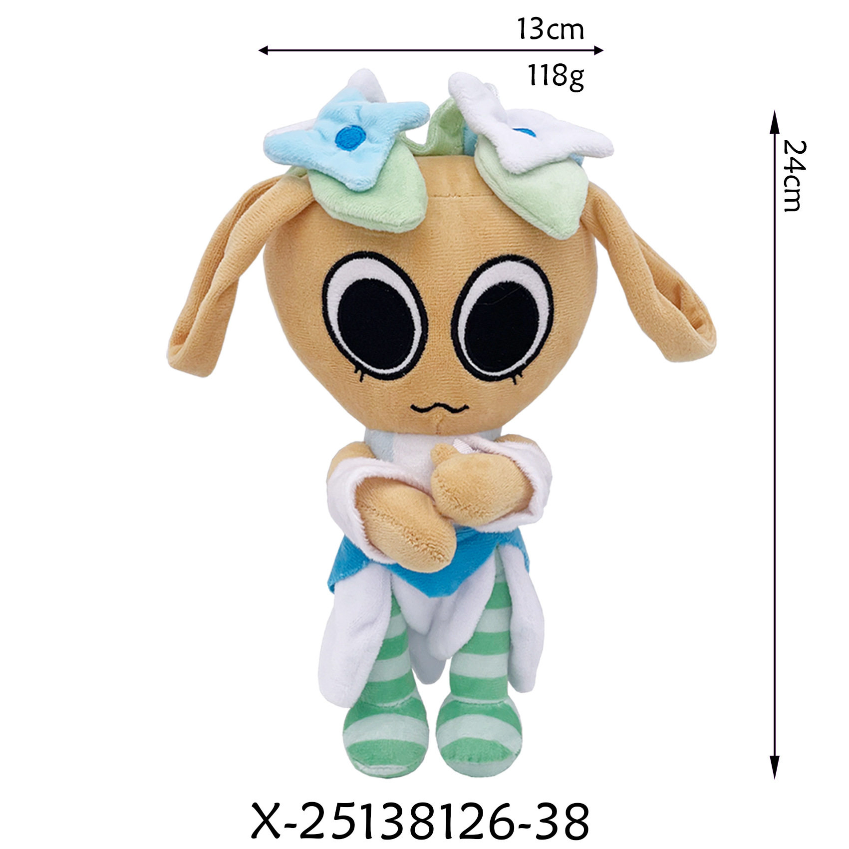 跨境新品dandy’s world plush 丹迪的世界毛绒玩具玩偶公仔娃娃