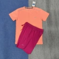[ice silk quick dry] reflective cursor-nk set orange + rose red