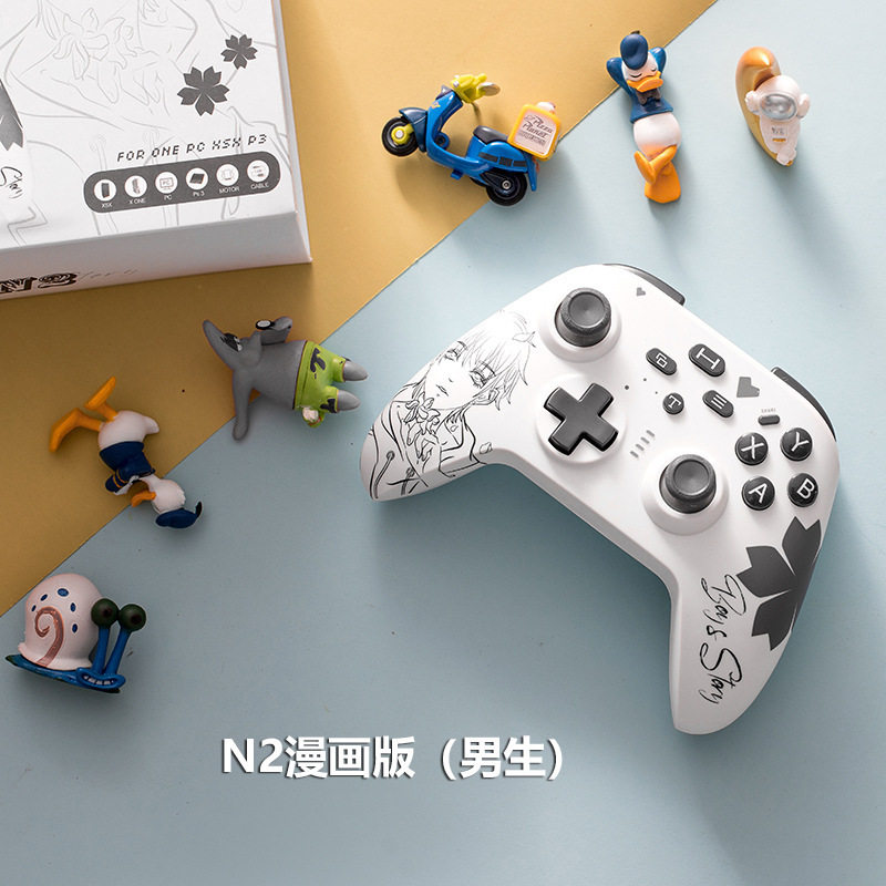 8Xbox Ones /Series S/X Wireless 2.4g Handle Ps3 Computer N2 Wireless Comic Version Game Handle