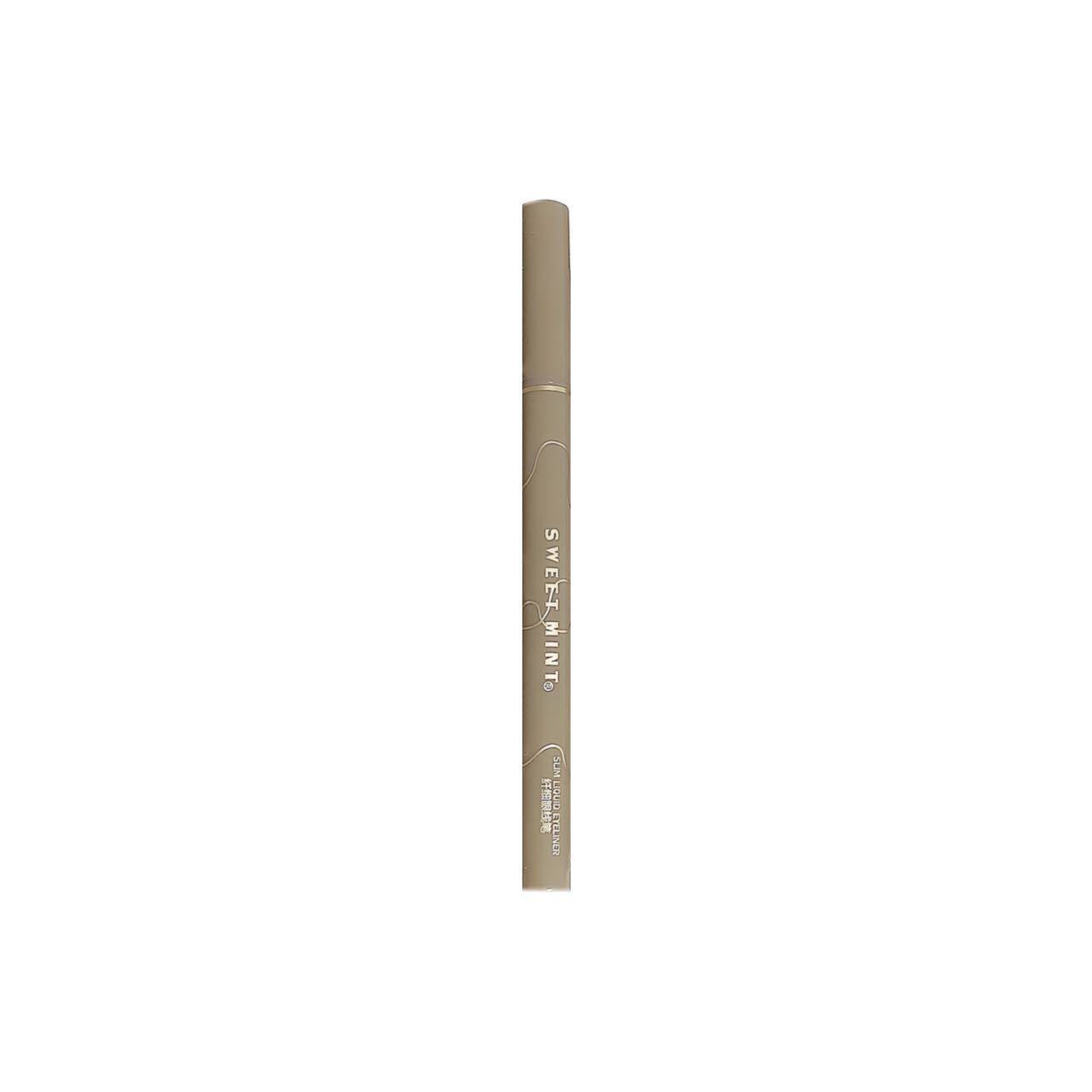 Makeup sweet mint slim eyeliner waterproof sweat-proof long-lasting non-blooming brown liquid lying silkworm pen wholesale