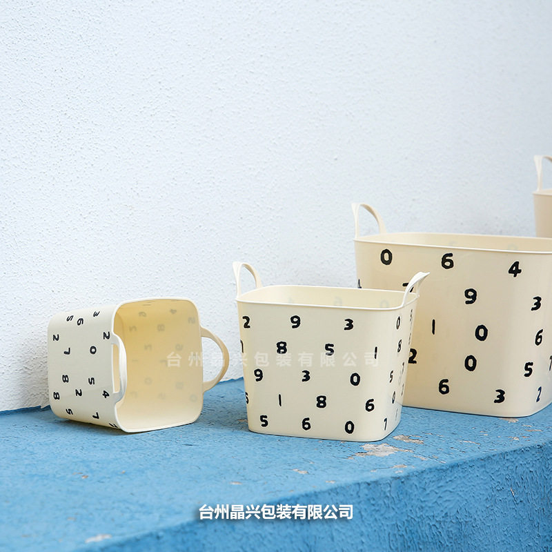 Cartoon Children's Toy Storage Bucket Storage Basket Laundry Basket Household Baby Dirty Clothes Storage Basket Dirty Clothes Basket