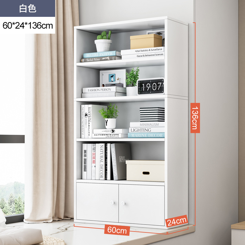 书架飘窗柜一体书柜储物柜收纳置物柜卧室榻榻米柜落地窗台小书架