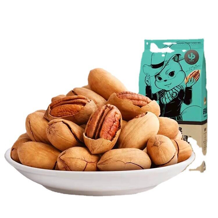 [Three Squirrels_bigenguo 160g] dried fruit snacks walnut nuts wholesale cream flavor longevity fruit
