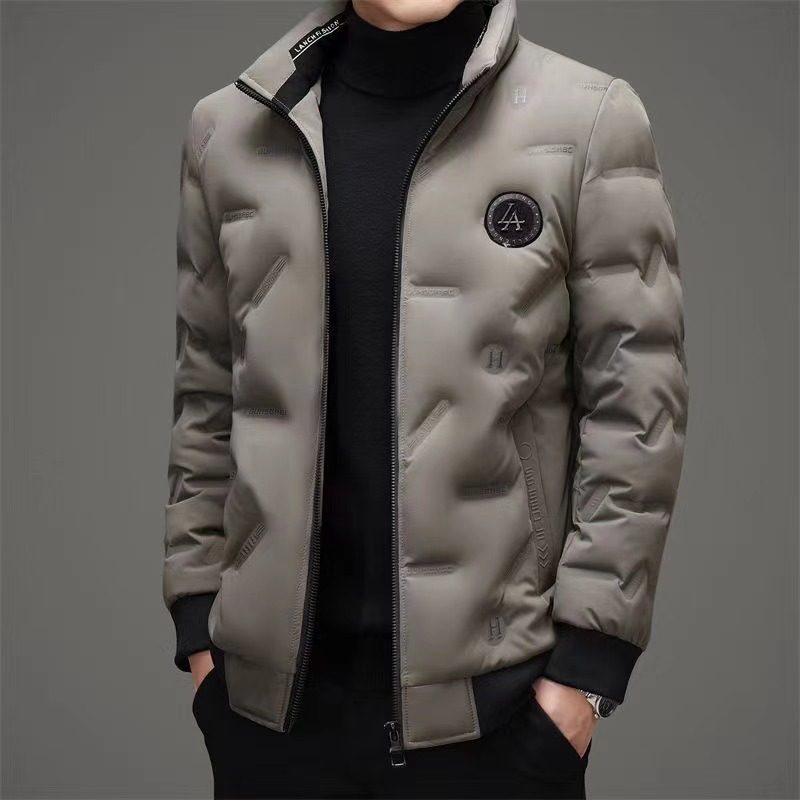 2025 New Winter Men's Stand-Up Collar down Jacket Short Warm Casual Versatile Youth Fashion Winter Jacket Trendy