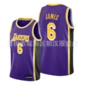 Lakers no. 6 purple