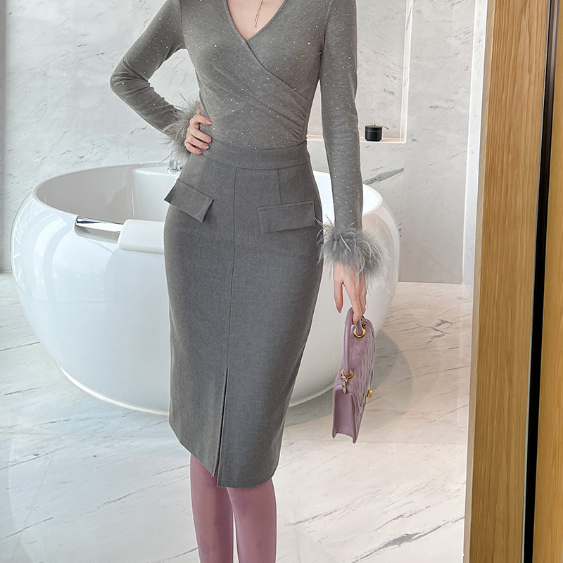 (Mới) Mã B0827 Giá 830K: Chân Váy Đầm Nữ Chtdng Sexy Dáng Ôm Body Gợi Cảm Sexy Hàng Mùa Xuân Thu Đông Thời Trang Nữ Chất Liệu G03 Sản Phẩm Mới, (Miễn Phí Vận Chuyển Toàn Quốc).