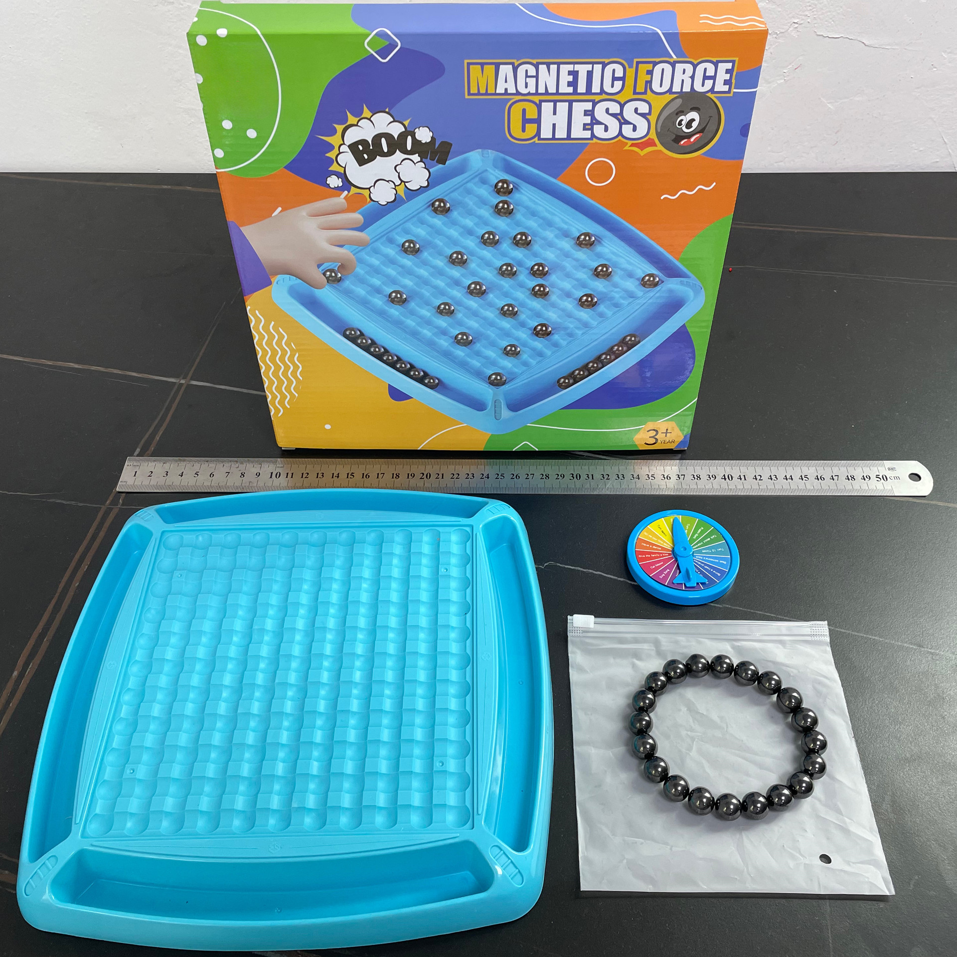 跨境磁力效应棋儿童休闲游戏互动桌游逻辑思维磁石对战棋益智玩具