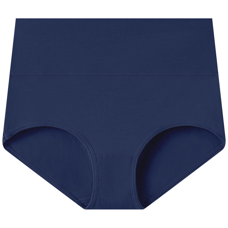 欧码纯棉女士内裤高腰收腹提臀内裤亚马逊爆款大码三角裤代包装