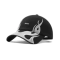 Black silver flame