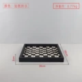 E black and white lattice with pattern square 30*30*3cm