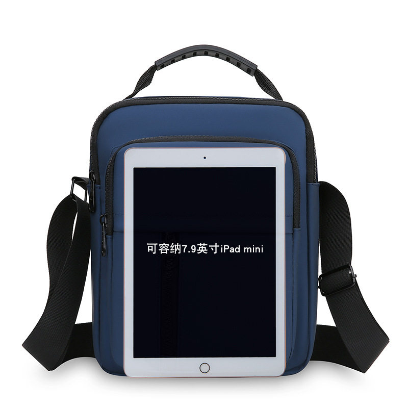 Men's Bag Simple Fashion Shoulder Bag Oxford Cloth Men's Large Capacity Crossbody Bag Handbag Multifunctional Casual Trendy Bag