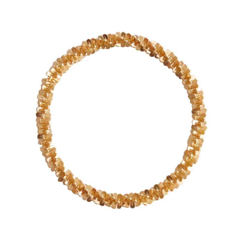 时尚轻奢女指环戒指 波光粼粼素圈戒指ins风时尚百搭单品厂家批发