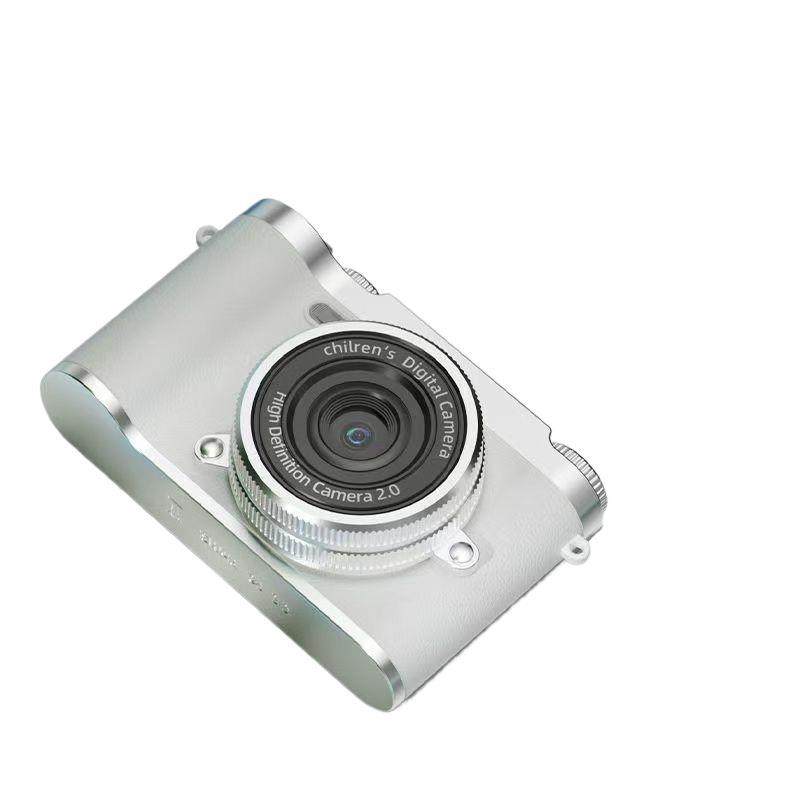 New Campus Retro Digital Camera Front and Rear Dual Camera Ccd Small Selfie Digital Camera Travel Student Camera