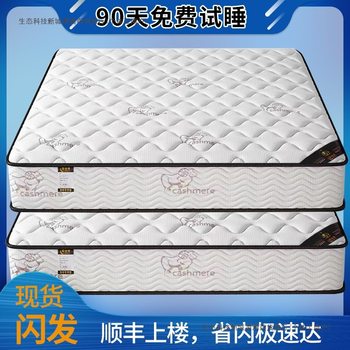 Simmons Mattress Economical 20cm Thick Household Spring Latex Coconut Palm Soft and Hard Dual-Use