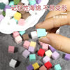 Nail Art 1CM Mini Bean Curd Block Gradient Sponge Clap Glue Blush Small Square Grab Pen Tool suit