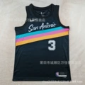 Thermal Pressed 26 Spurs 3 City Edition Black