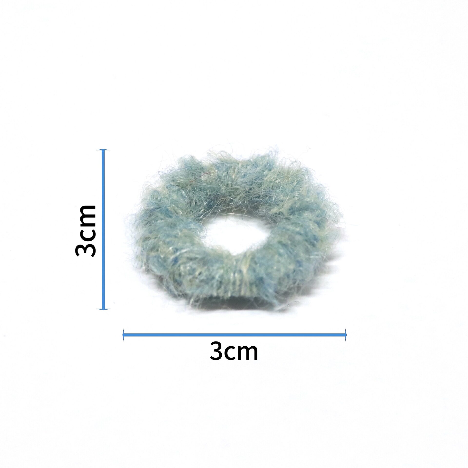 Teddy Velvet Coil Pendant DIY Jewelry Accessories Plush Earrings Hair Accessories Phone Chain Pendant Hanging Ornament