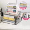 Transparent Visible Thickened Student Home Book Storage Box Storage Box Large Capacity Storage Waterproof Storage Box