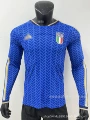 26-27 italy home long sleeve jersey