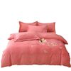 Little Red Riding Book Selection Autumn and Winter Warm Crystal Velvet Four-piece Set Naked Sleeping Double-sided Milk Velvet Quilt Cover Bed Sheet