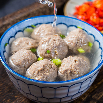 Rice calf frozen balls beef balls Chaoshan balls hot pot barbecue Guandong cooked ingredients