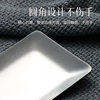 304 Korean Stainless Steel Towel Tray Hammer-Printed Snack Tray Barbecue Tray Snack Tray Dessert Tray Small Dish Tray
