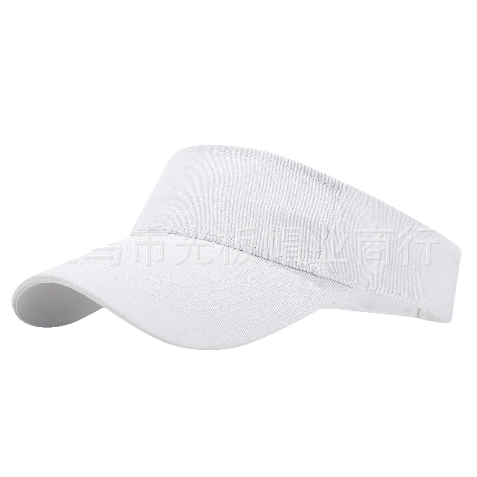 全棉空顶帽成人儿童户外运动遮阳帽团体活动防晒帽印制logo广告帽