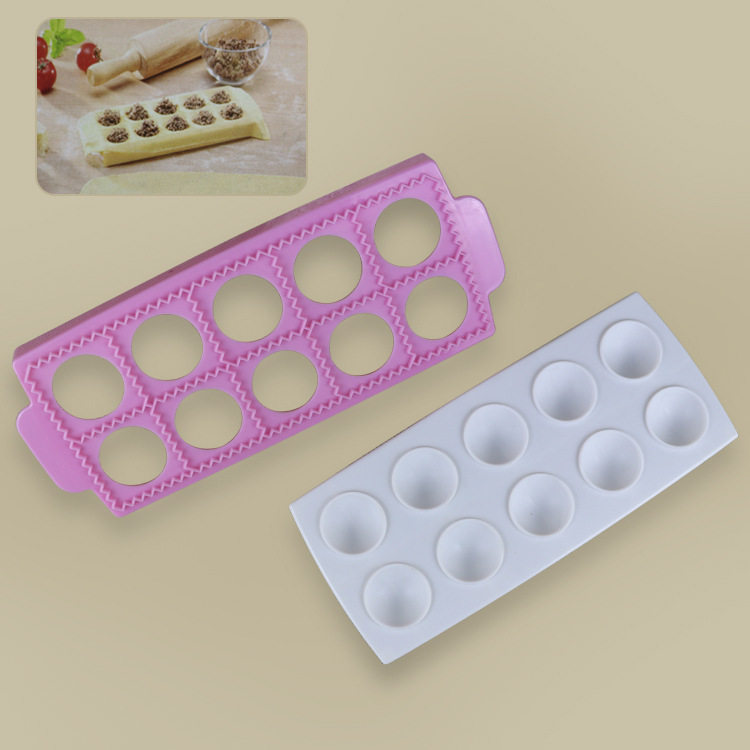 Kitchen Tools 10pc square tortellini mold turn sugar cake decoration new DIY baking tools