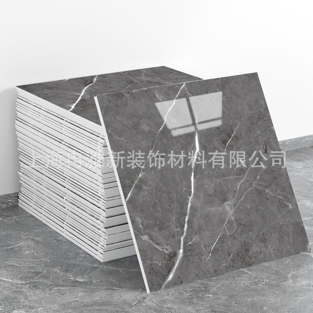 跨境外贸仿大理石鎏金3d墙面翻新装饰贴纸防油防水墙纸自粘瓷砖贴