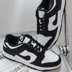 Authentic Dunk Low Sneakers, Soft Cowhide Upper, Versatile, Lightweight, Cushioned, Fashion Retro Basketball Shoes