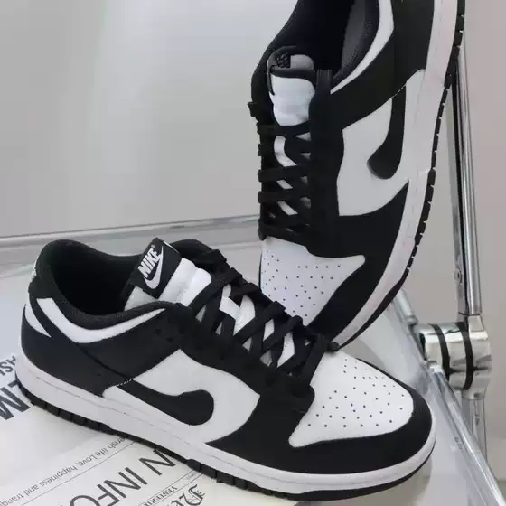 Authentic Dunk Low Sneakers, Soft Cowhide Upper, Versatile, Lightweight, Cushioned, Fashion Retro Basketball Shoes