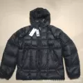 Black down hooded