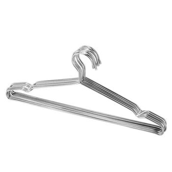 Stainless Steel Clothes Hangers with Rubber Tips, Drying Supplies, Cross-Border Supply, Direct from Manufacturers, Hot-Selling Export Products, Storage for Clothes