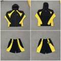 Black-yellow suit